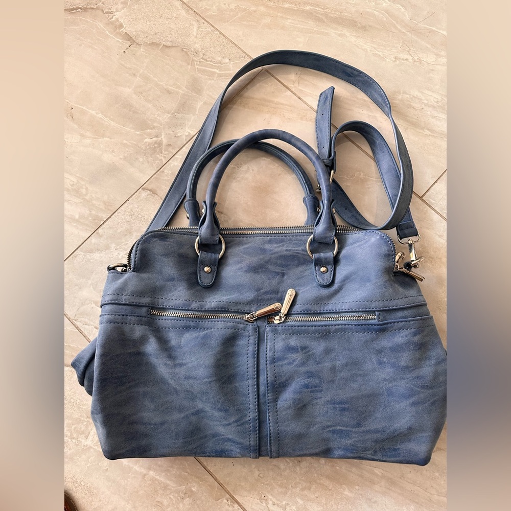 Large leather purse